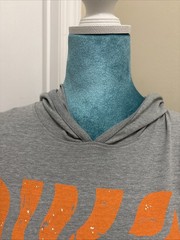 Kastlfel Hoodie Lightweight Sustainable Organic Cotton Gray California Small NWT