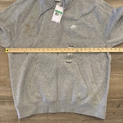 Nike Men’s Club Full-Zip Fleece Hoodie Size XL