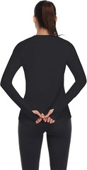 SPF 50 Women Sun Protection Shirt UV Long Sleeve Hiking Top Quick Dry Outdoor To