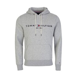NWT-TOMMY HILFIGER Mens Embroidered Logo Pullover Fleece Hoodie : S-XXL