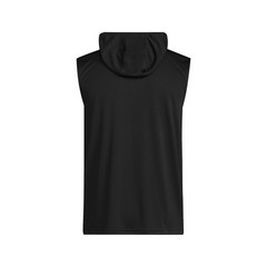 adidas Designed For Training Sleeveless Hoodie Mens Black Casual Outerwear SB115