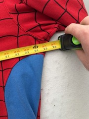 Marvel Spider-Man Full Zip Mask Hoodie Mad Engine Red Blue Web Mens 2XL RARE