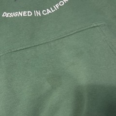 Hurley Men’s Green Fleece Pullover Hoodie Size M Logo Graphic Print Pockets