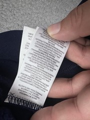 Polo Ralph Lauren Sweatshirt Mens XS Blue Rugby Pullover Kangaroo Pocket Pony