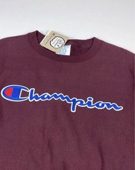 Champion Sweatshirt Mens XL Burgundy Reverse Weave Embroidered Script Logo