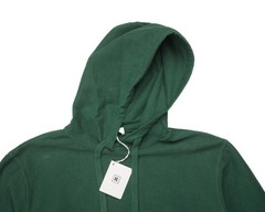 Kired by Kiton NWT Green Cotton Hoodie Sweatshirt Shorts Jumpsuit M (50 IT)