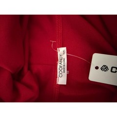 Coofandy Mens Red Black Bags Graphic Hoodie Moto Pleated Sleeve XXL Sweatshirt