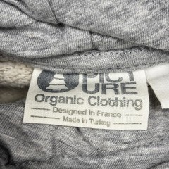Picture Organic Clothing Hoodie Mens L Gray Christmas Holiday Sweater Knit