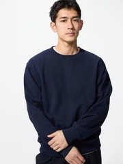 UNIQLO Sweatshirt S-4XL Pullover Long-Sleeve Crew-Neck Cotton Men 479797 NWT