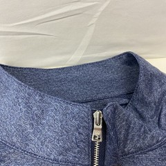 Peter Millar Crown Crafted Mens XL Extra Large Dark Blue Paisley Sweatshirt