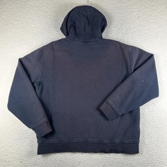 L.L. Bean Hoodie Mens Large Katahdin Iron Works Zip Flannel Lined Grunge Jacket