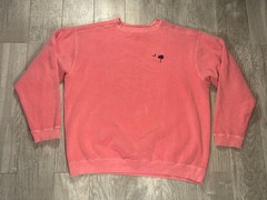Authentic Pigment Mens XL Coral Pink South Carolina Palmetto Moon Sweatshirt