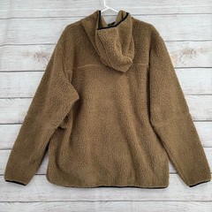 Columbia Sherpa Fleece Hoodie Mens XXL Tan Quarter Zip AM3781 Gorpcore Outdoor