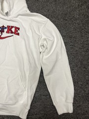 Nike White Spider-man Hoodie Used Missing String Medium Men’s