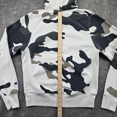 Champion Hoodie Men’s Small Reverse Weave Camo Pullover Cotton Blend