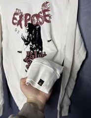 Vivienne Westwood Anglomania Sweatshirt Expose Punk Rock Sex Off White M Size