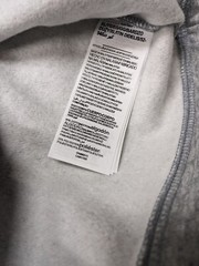 $55 Under Armour Hoodie Mens Small Gray Loose Hustle Fleece Center Logo NWT