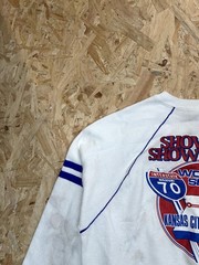 Vintage 1985 World Series Sweatshirt Mens XL White I-70 Show Me Showdown MLB