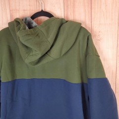 US Polo Assn Full Zip Sweatshirt Mens Sz 2XL Hooded Heavy Sherpa Lined