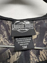 Jurassic Park 100% Polyester Hoodie Jacket Size Small
