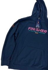NEW New Balance New York City Marathon 2024 Finisher Hoodie Blue Mens Size L
