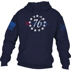 Grunt Style ’76 We The People Pullover Hoodie – Navy