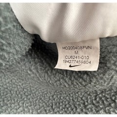 Nike Dri-FIT Hoodie Mens Medium Grey Black Camo Swoosh Pullover CU6241-010