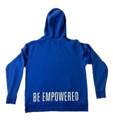 EHP Labs Supplements Blue Hoodie Men’s Small Bodybuilding Gym Fitness Pullover