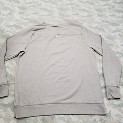 Under Armour Sweatshirt Mens XL Gray Fish Hook Loose Pullover Long Sleeve