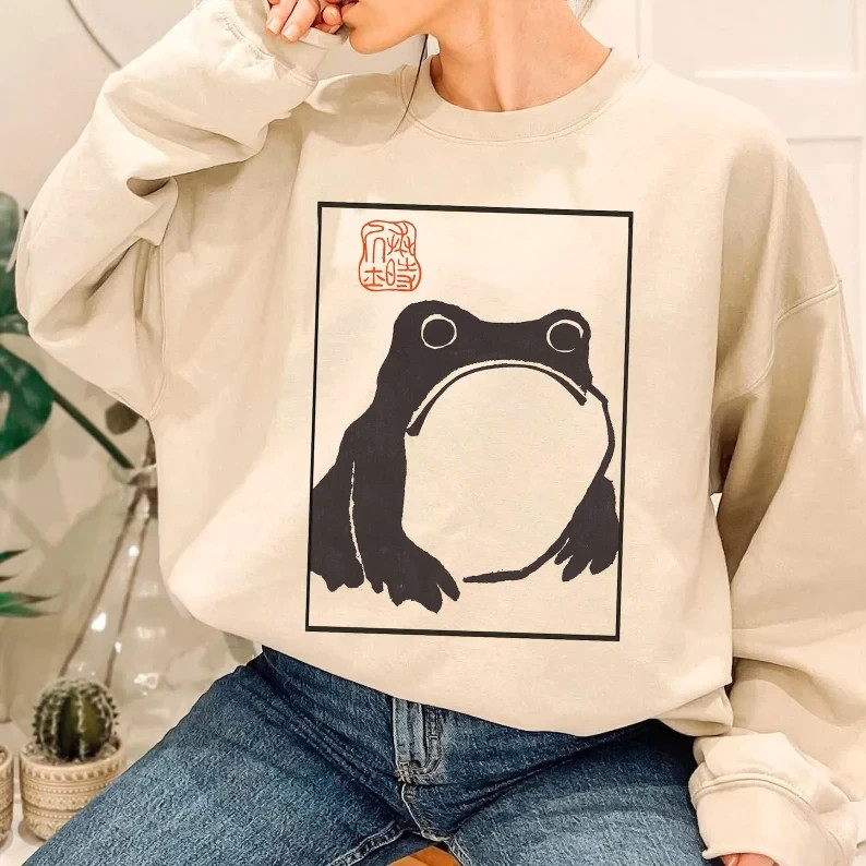 Unimpressed Frog Sweatshirt