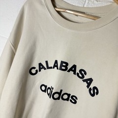 Adidas Yeezy Sweatshirt Mens Large Beige Calabasas Season 5 Kanye West Ye*