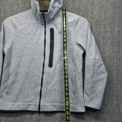 Nike Tech Fleece Hoodie Full Zip Grey Splatter Logo Mens Large DR9150-032 Train
