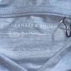 Holderness Bourne THE STOWE Pullover Hoodie Golf L Dry Performance Torrey Pines