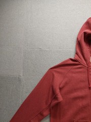 Old Navy Basic Issue Men Hoodie XL Red Full Zip Raglan Sleeve Pockets Casual
