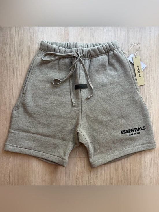 Fear of God Essentials Sweatshort ‘Dark Oatmeal’ NWT