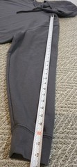 Fresh Clean Threads Men’s Pullover Fleece Hoodie Gray Hooded Pockets 3XL Tall