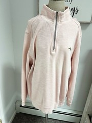 Tommy Bahama Tobago Bay Half-Zip Pullover Sweatshirt in Pink