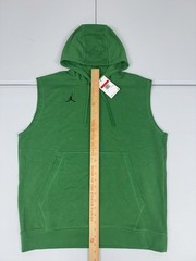 Nike Jordan Jumpman Dri-FIT Green Sleeveless Hoodie $77 DQ7946-388 Pick Size