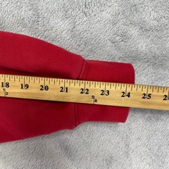 Triple Five Soul Hoodie Mens XXL Red Varsity Letter S Pullover Streetwear Cotton