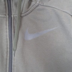 Nike Dri-FIT Hoodie Men Large Green Camo Full Zip Training Gym Athleisure Casual