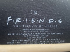 Friends The Television Series Adults Men Women Logo Pullover Sweatshirt Black M