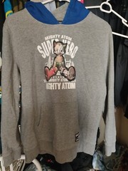 Mighty Atom Astro boy holo graphic anime tezuka japan hoodie jacket rare