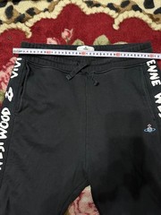 Vivienne Westwood Set Sweatshirt+Pans Black Cotton Sweaatpants orb Size L
