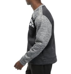 Russell Athletic Color Block Pullover Sweatshirt Black Gray Men’s Size Medium M