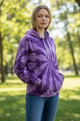 Tye Dye Adult Hoodie Hooded Sweatshirt MANY COLORS ALL SIZES Cotton NEW Handmade