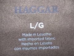 Haggar Sweathshirt Mens Large Brown Microfiber with Beige SleevesPolyester Blend