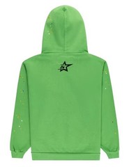 Spider Hoodie P*nk (Punk) V2 Rhinestone Green Size Small