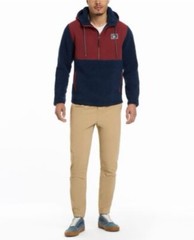 Hurley Men’s Half Zip Sherpa Hoodie Anorak Long Sleeve Size Large NEW