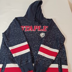 Vintage Staple Men’s Multicolor Drawstring Hoodie Pullover Sweatshirt Size 2XL