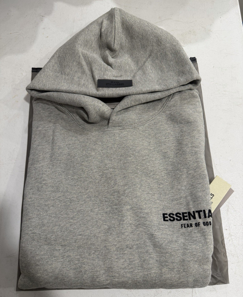 Fear of God Essentials Hoodie “Dark Oatmeal” Men Size M